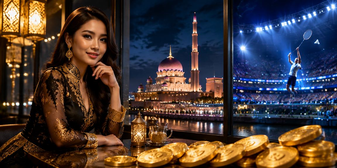 Football betting atmosphere during Hari Raya in Putrajaya, Malaysia